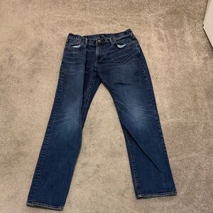 GAP Men's Dark Blue Straight Jeans